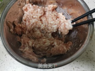 传统猪肉韭菜水饺的做法步骤：2