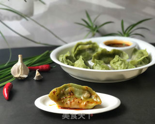 韭菜鸡蛋粉条双色水饺的做法步骤：12