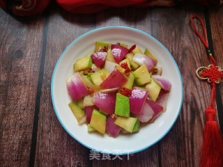 夏瓜炒洋葱的做法步骤：10
