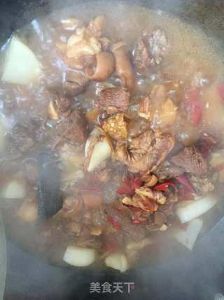 萝卜烧羊肉的做法步骤：10