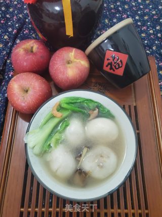 咸汤圆的做法步骤：17