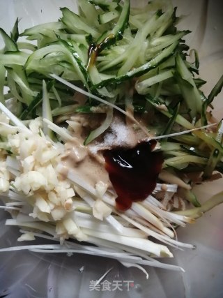 麻酱百叶的做法步骤：4