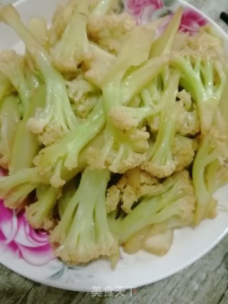炒花菜的做法步骤：4