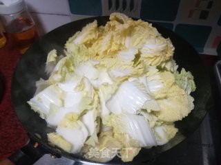 白菜炖冻豆腐的做法步骤：8