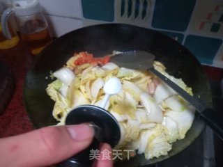 白菜炖冻豆腐的做法步骤：9
