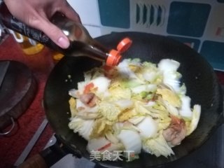 白菜炖冻豆腐的做法步骤：10