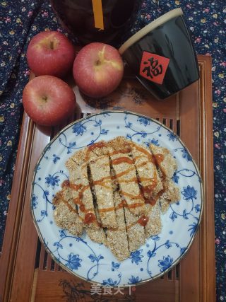 炸猪排的做法步骤：12