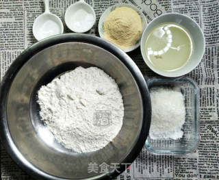 西洋参饼干的做法步骤：1