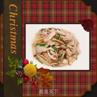 肉炒平菇的做法步骤：11