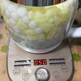 酒酿苹果煮圆子的做法步骤：5