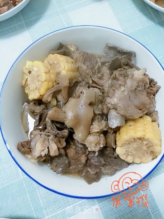 野山菇炖排骨的做法步骤：10