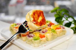 四喜煎饺的做法步骤：13