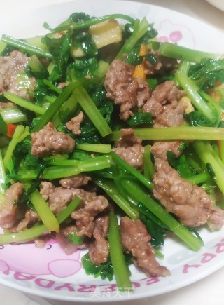 牛肉炒芹菜的做法步骤：8