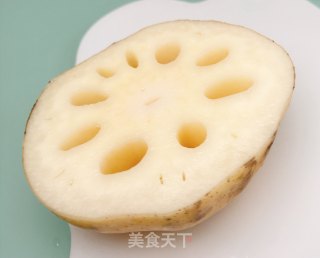 莲藕红薯泥的做法步骤：3