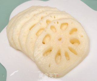 莲藕红薯泥的做法步骤：4