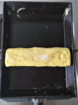 虾糕鸡蛋卷的做法步骤：5