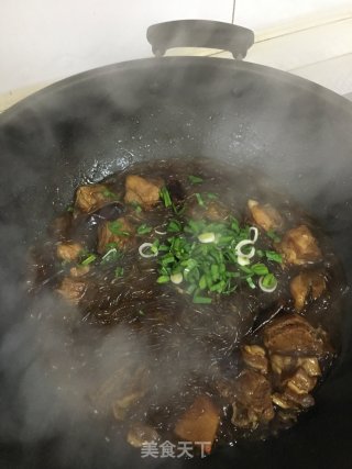 羊肉粉丝煲的做法步骤：13