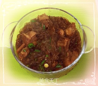 羊肉粉丝煲的做法步骤：14
