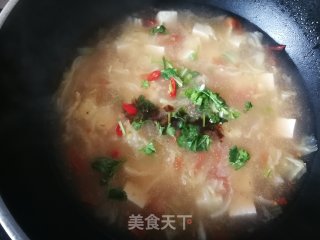 西红柿白菜豆腐汤的做法步骤：10