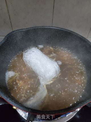 鸭血粉丝汤的做法步骤：8