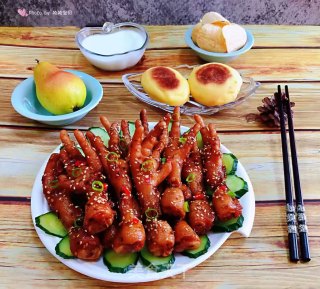 #红色吉祥菜#麻辣啤酒凤爪的做法步骤：15