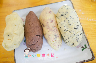 36个月以上可可、芝麻、蔓越莓、原味玛格丽特饼干的做法步骤：8