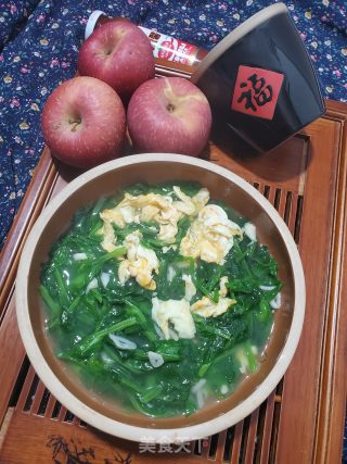豆苗鸡蛋汤的做法步骤：12
