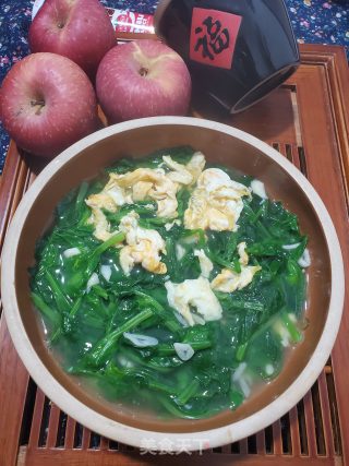 豆苗鸡蛋汤的做法步骤：13