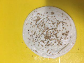 芝麻手抓饼生坯的做法步骤：13