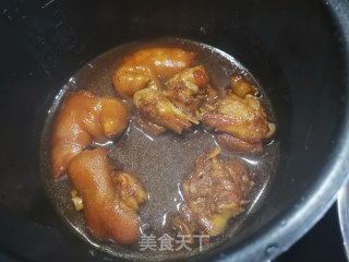 软烂的猪手炖粉条的做法步骤：13