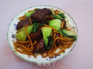 软烂的猪手炖粉条的做法步骤：19
