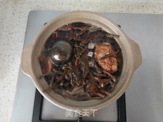 干豆角炖排骨的做法步骤：6