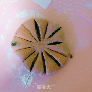 圣诞雪花面包的做法步骤：6