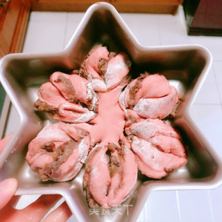 圣诞雪花面包的做法步骤：8