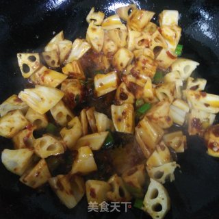 麻辣藕丁的做法步骤：5
