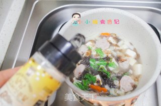 12个月以上豆腐肉丸汤的做法步骤：7