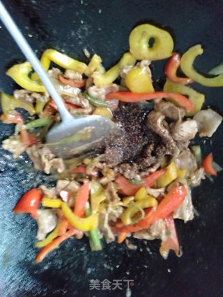 孜然羊肉片的做法步骤：12