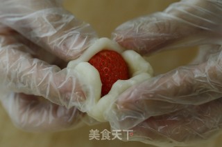 草莓糯米糍的做法步骤：5