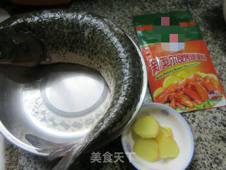 油煎新奥尔良草鱼块的做法步骤：1