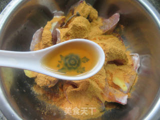 油煎新奥尔良草鱼块的做法步骤：4
