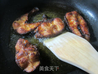 油煎新奥尔良草鱼块的做法步骤：7