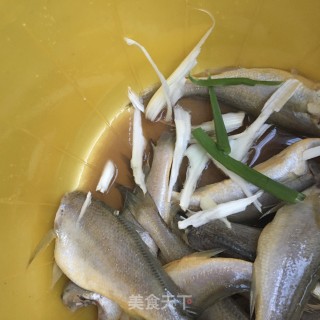 干煎小黄花的做法步骤：5