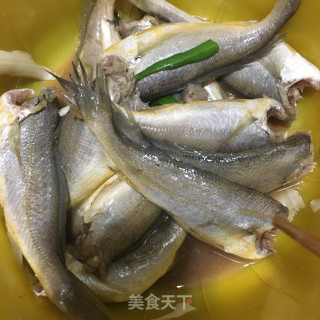 干煎小黄花的做法步骤：6