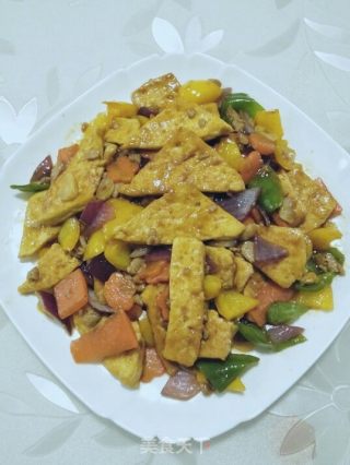 圣诞莱一烧豆腐的做法步骤：8