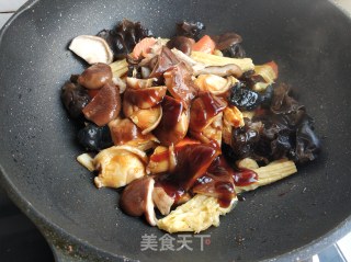 腐竹焖香菇的做法步骤：9