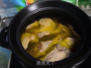 菌菇粉丝鸡汤的做法步骤：6