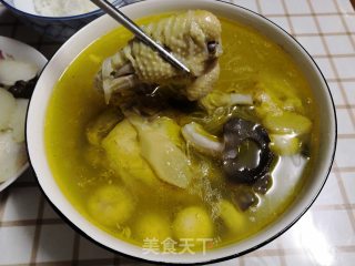 菌菇粉丝鸡汤的做法步骤：12
