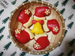 圣诞袜子的做法步骤：21