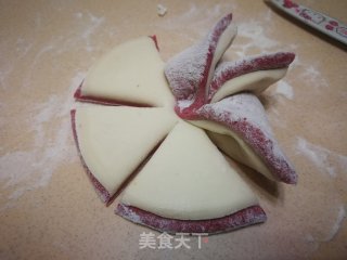 双色枣花的做法步骤：11
