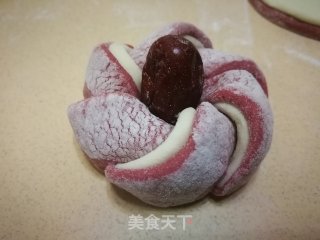 双色枣花的做法步骤：14